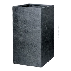 Plantenbak Arizona Cubihi - L22 X B22 X H50cm - Donkergrijs