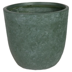 Bloempot Arizona Egg Cypress Wash - D32 X H31cm - Groen