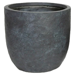Bloempot Arizona Egg - D25 X H25cm - Donkergrijs