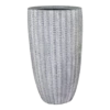 Bloempot Arkansas High Vase Washed - D34 X H66cm - Lichtgrijs