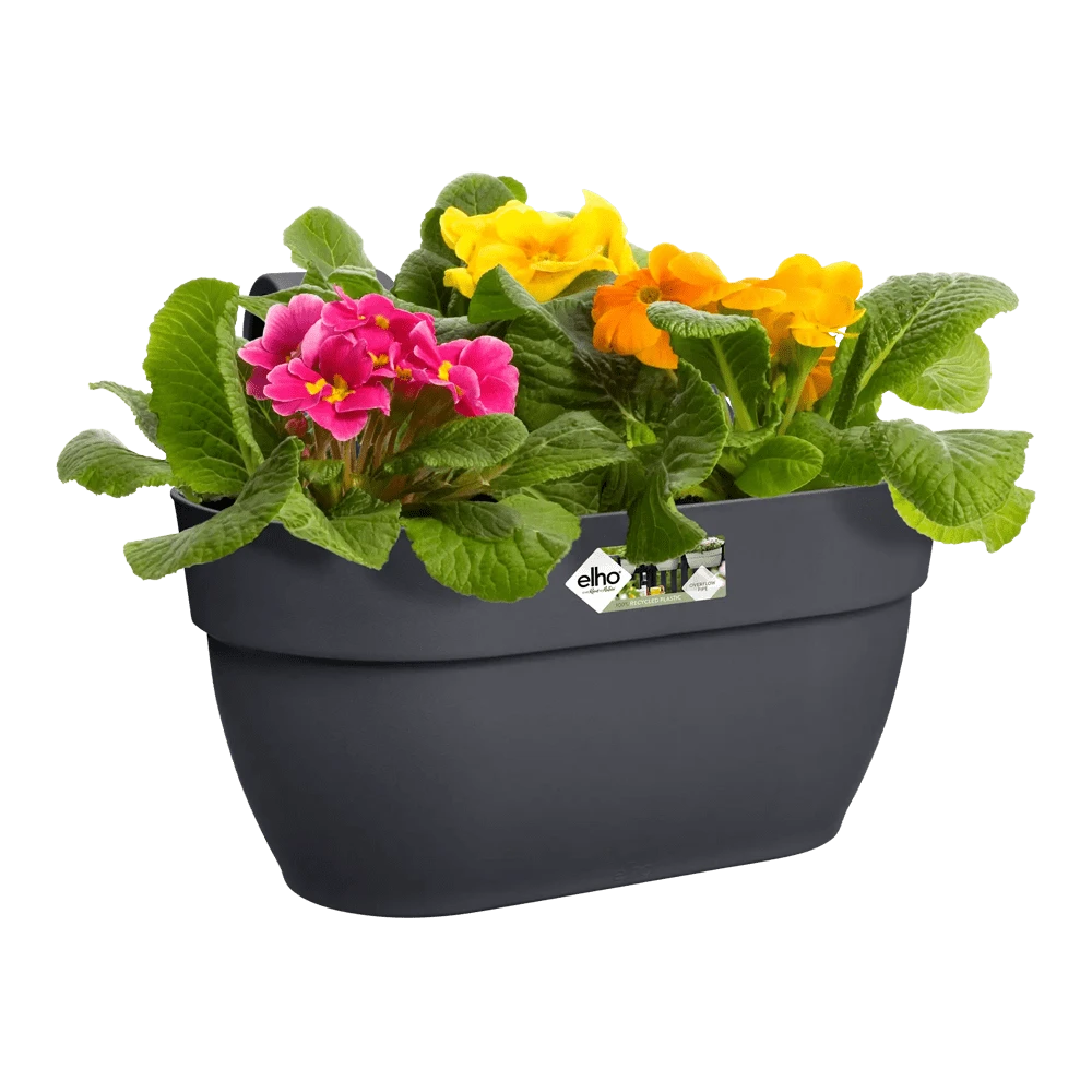 Elho Balkonbak Vibia Campana Easy Hanger Medium - Antraciet 4 Elho Balkonbak Vibia Campana Easy Hanger Medium - Antraciet - Afbeelding 4