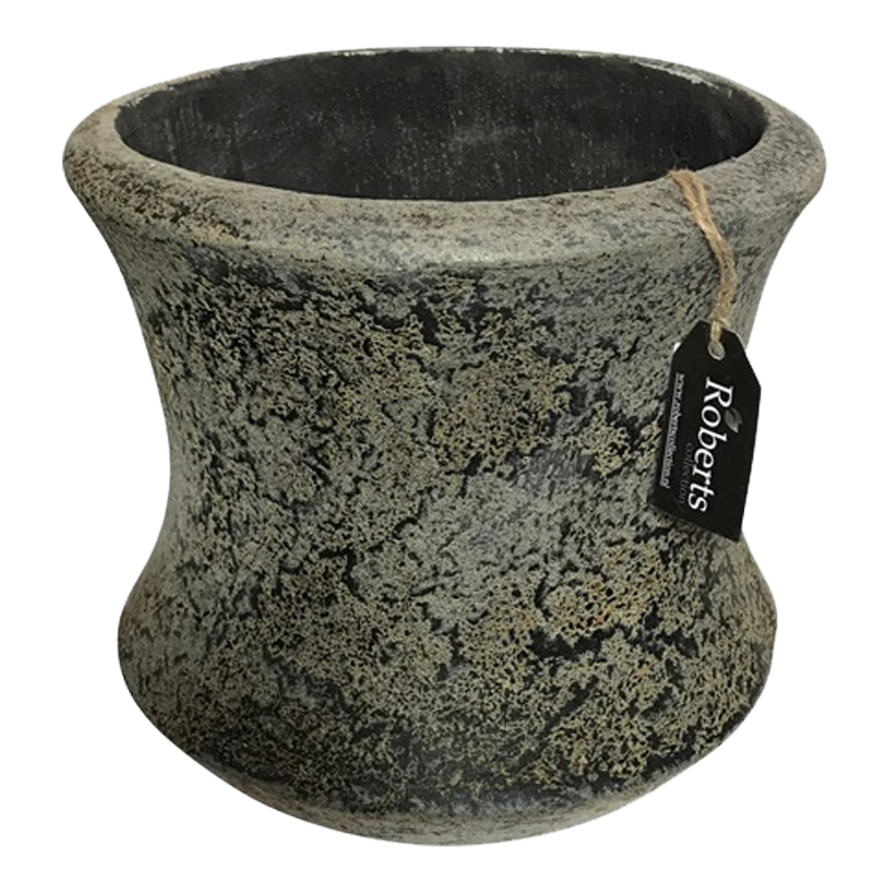Bloempot Ballarat - D40 X H40cm - Earth Zwart 1 Bloempot Ballarat - D40 X H40cm - Earth Zwart