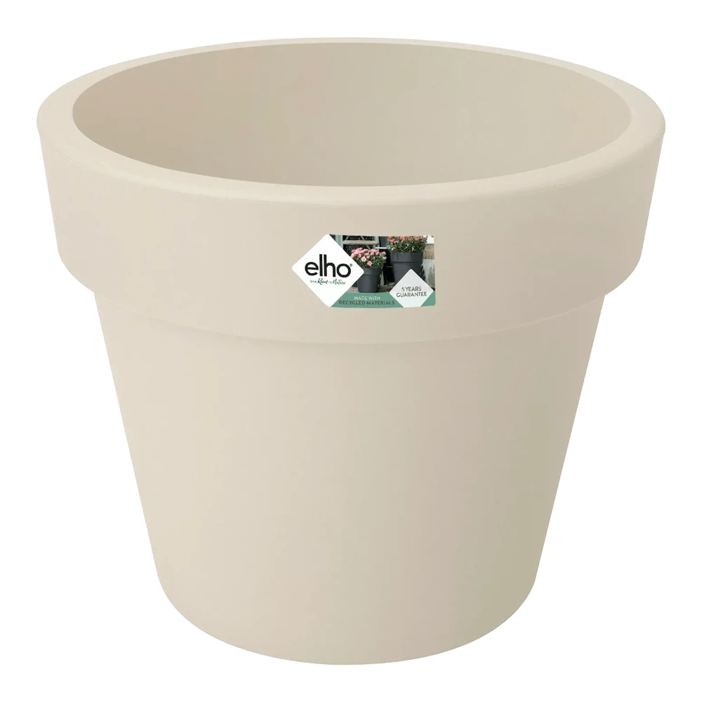 Bloempot Elho Green Basics Top Planter 40cm - Katoen Wit - Afbeelding 2