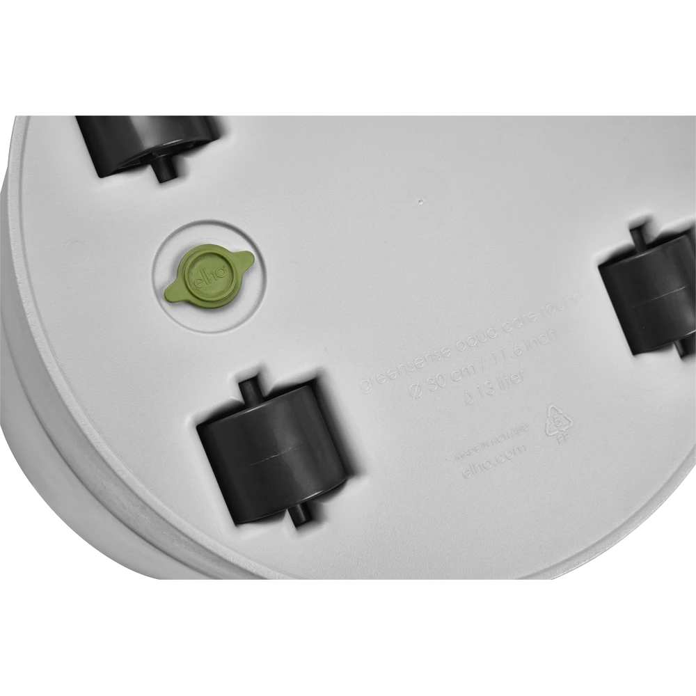 Bloempot Elho Greensense Aqua Care Rond - D30 X H29cm - Licht Beton - Afbeelding 4