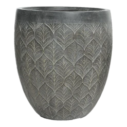 Bloempot Ella - D40 X H43cm - Grijs