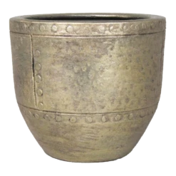 Bloempot Fien - D35 X H32cm - Goud