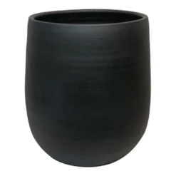 Bloempot Hamelton - D45 X H50cm - Mat Zwart