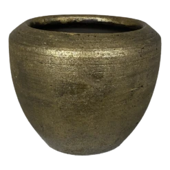 Bloempot Kos - D25 X H23cm - Goud