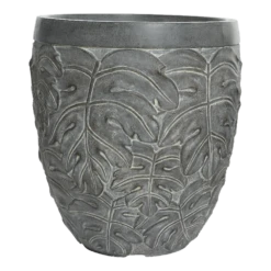 Bloempot Kyli - D40 X H43cm - Grijs