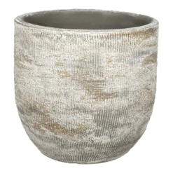 Bloempot Miami - D23 X H21cm - Grijs