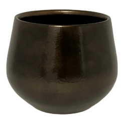 Bloempot Petra - D23 X H20cm - Koper