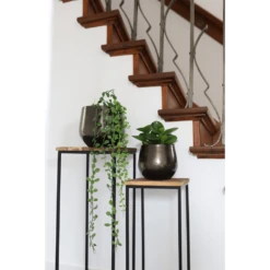 Bloempot Petra - D23 X H20cm - Koper -Groene Tuin Verkoop bloempot petra koper bloempot 3 2