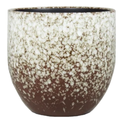 Bloempot Sepp - D17 X H16cm - Wit