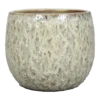 Bloempot Sierra - D19 X H17,5cm - Creme