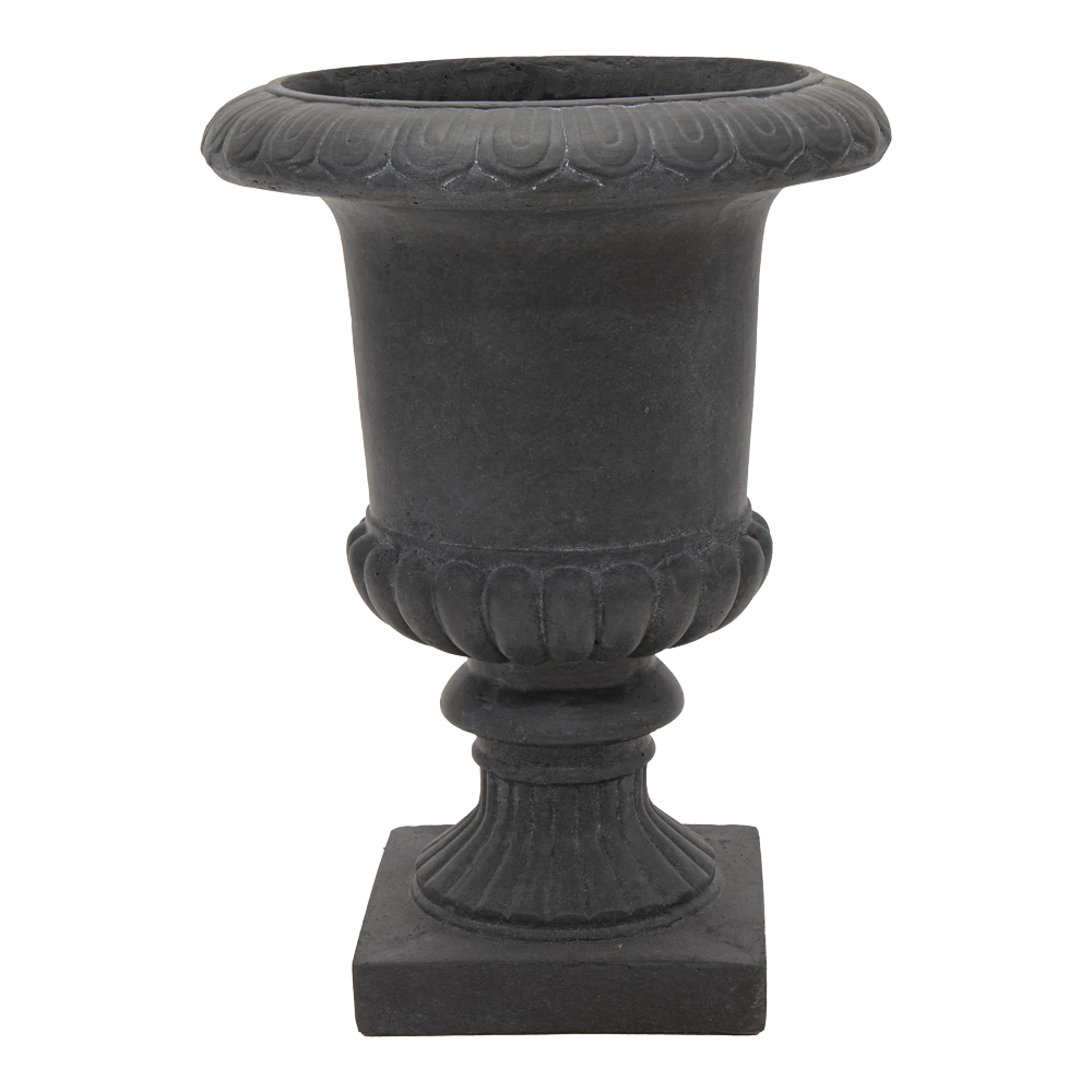 Bloempot French Vase - D50 X H68cm - Donkergrijs 1 Bloempot French Vase - D50 X H68cm - Donkergrijs