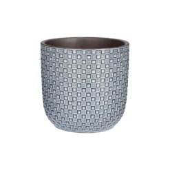 Bloempot Daan - D19 X H17.5cm - Blauw