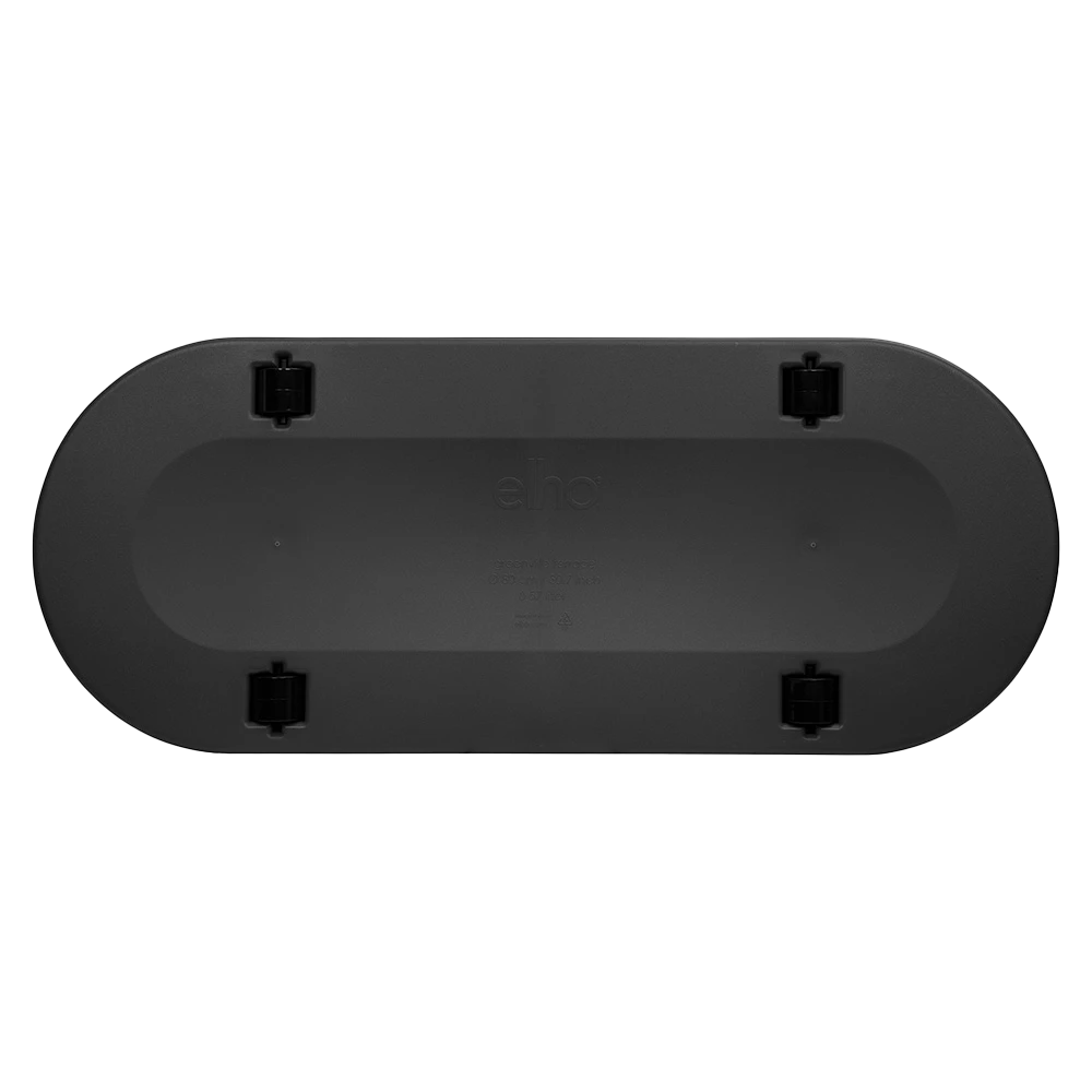 Bloembak Elho Greenville Terrace 80cm - Met Wielen - Living Black 5 Bloembak Elho Greenville Terrace 80cm - Met Wielen - Living Black - Afbeelding 5