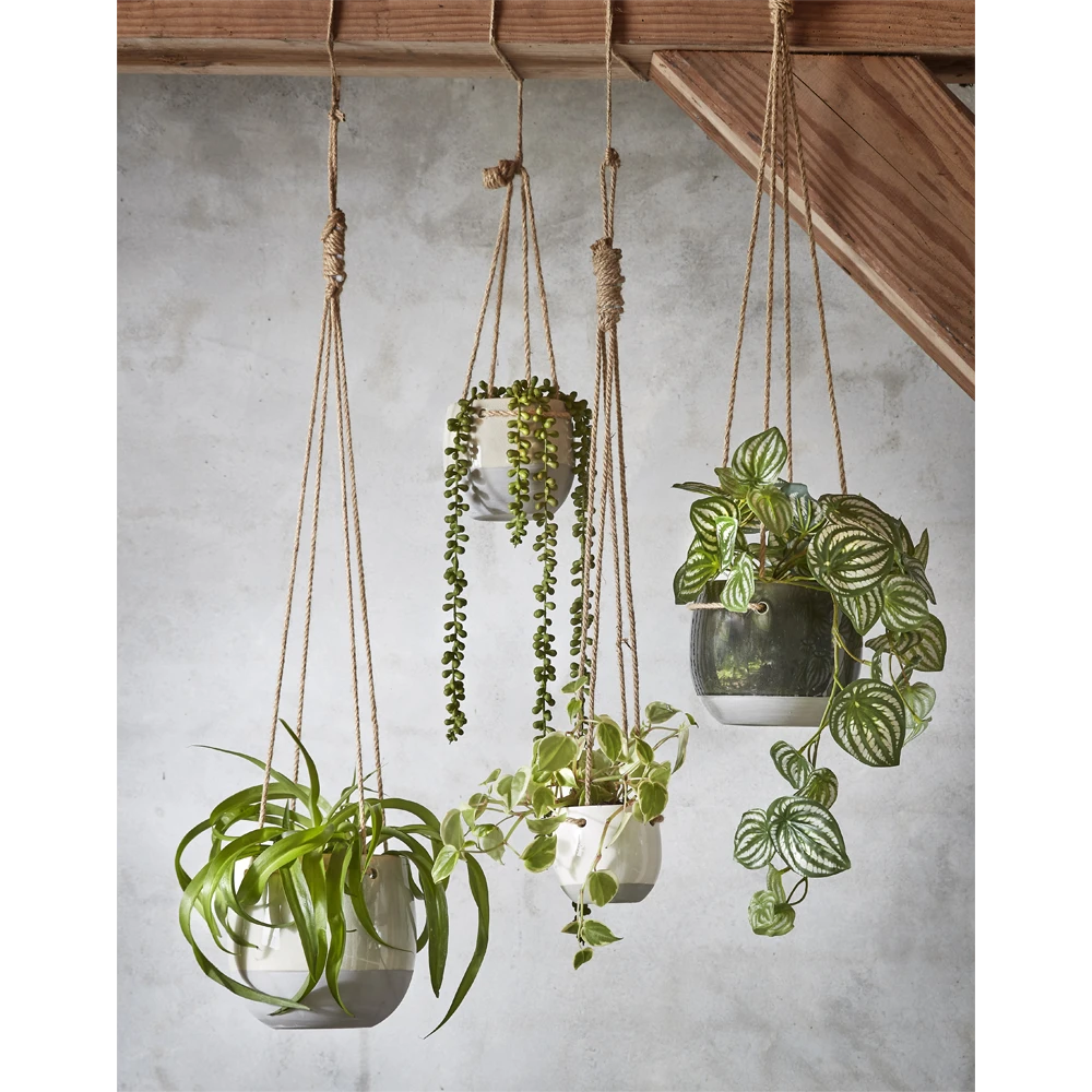 Hangpot Resa - D16,5 X H13,5cm - Wit - Afbeelding 2