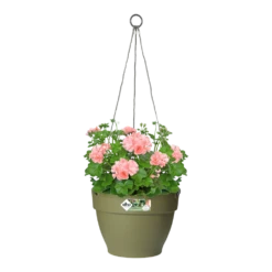 Elho Hangschaal Vibia Campana 26cm - Saliegroen -Groene Tuin Verkoop hangschaal vibia campana 26cm saliegroen hangpot saliegroen 3 1