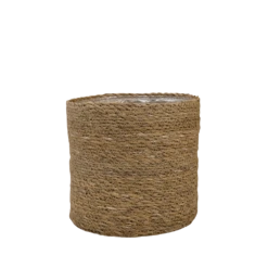 Plantenmand Stef - D28 X H28cm - Naturel