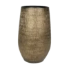 Bloempot Ryan Hoog - D18 X H30cm - Shiny Gold