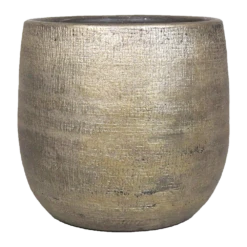 Bloempot Mira - D39 X H36cm - Goud