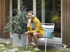 Capi Plantenbak Vierkant Nature Row NL - L40 X B40 X H40cm - Ivoor -Groene Tuin Verkoop pot vierkant row nl 40x40x40 ivoor plantenbak 7 8