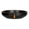 Capi Plantenschaal Lux Terrazo - D37 X H9cm - Zwart