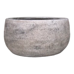 Plantenschaal Mira - D29 X H14cm - Wit