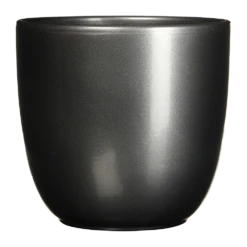 Bloempot Tusca - D39 X H34.5cm - Antraciet