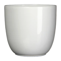 Bloempot Tusca - D39 X H34.5cm - Wit