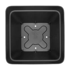 Bloempot Elho Vibia Campana Vierkant 30cm - Antraciet -Groene Tuin Verkoop vibia campana vierkant 30 plantenbak antraciet 3 6