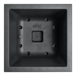 Elho Vivo Next Vierkant Wielen 30cm - Living Black -Groene Tuin Verkoop vivo next vierkant wielen 30cm living black 3 1