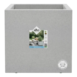 Elho Vivo Next Vierkant Wielen 30cm - Warm Grijs -Groene Tuin Verkoop vivo next vierkant wielen 30cm warm grijs 5 1