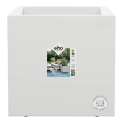 Elho Vivo Next Vierkant Wielen 30cm - Wit -Groene Tuin Verkoop vivo next vierkant wielen 30cm wit 4 1